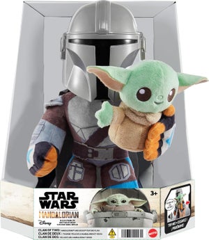 Star Wars Plush Mandalorian with Grogu