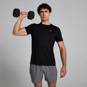 MP Men's Active Gridded T-Shirt - Black