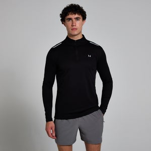 MP Men's Active Gridded 1/4 Zip - Black
