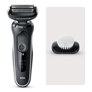 Braun Bundle: Series 5 50-W1000s Electric Shaver with EasyClick Cleansing Brush
