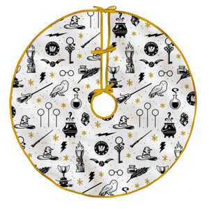 Hallmark Harry Potter Christmas Tree Skirt - Harry Potter Icons Design