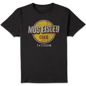 Star Wars Cafe Sign Unisex T-Shirt - Black