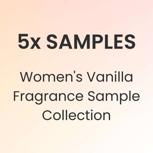 Fragrance Direct Women's Vanilla Fragrance Sample Collection (5 Samples)