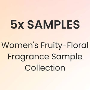 Fragrance Direct Women's Fruity-Floral Fragrance Sample Collection (5 Samples)