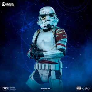 Iron Studios Star Wars: Ahsoka Series Night Trooper 1/10 Art Scale Statue