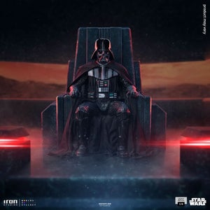 Iron Studios Star Wars: Obi-Wan Kenobi Series Darth Vader on Throne 1/4 Scale Legacy Replica Statue