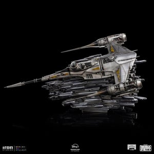 Iron Studios Star Wars: The Book of Boba Fett Mando's N-1 Starfighter 1/20 Demi Art Scale Statue