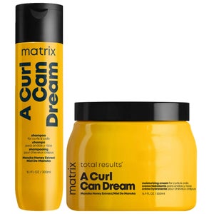 Matrix Duo: Total Results A Curl Can Dream Cleansing Shampoo 300ml and Moisturising Cream 500ml