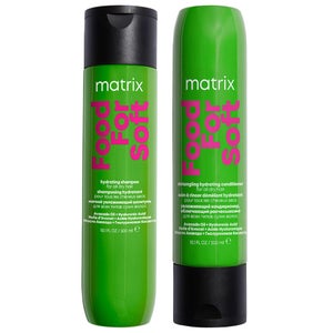 Matrix Duo: Food for Soft Hydrating 300ml Shampoo & Conditioner with Avocado Oil and Hyaluronic Acid