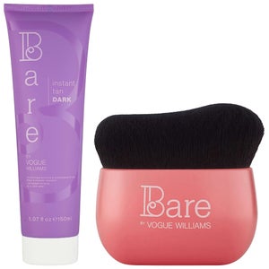 Bare by Vogue Duo: Instant Tan Dark 150ml & Body Brush