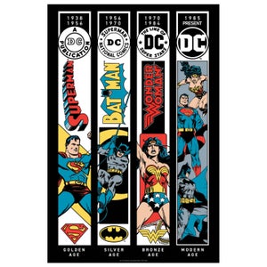 DC Comics Ages Art Print