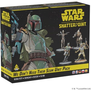 Star Wars: Shatterpoint Game We Don’t Need Their Scum Squad Pack
