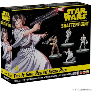Star Wars: Shatterpoint Game This is Some Rescue (Princess Leia Squad Pack)