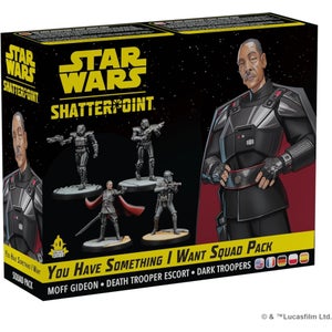 Star Wars: Shatterpoint Game You Have Something I Want (Moff Gideon Squad Pack)