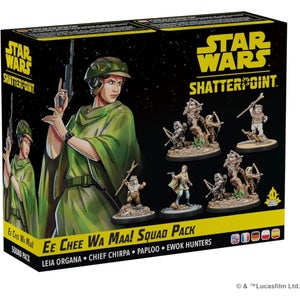 Star Wars: Shatterpoint Game Ee Chee Wa Maa! (Leia and Ewoks Squad Pack)