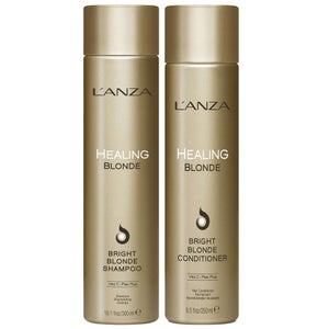 L'Anza Duo: Healing Blonde Bright Blonde Shampoo 300ml & Conditioner 250ml