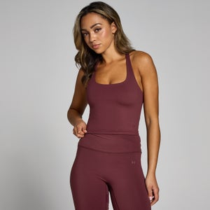 MP Women's Tempo Strappy Racerback Vest - Deep Berry
