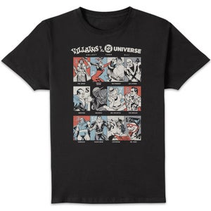 DC Comics Justice League Villains Of The DC Universe Unisex T-Shirt - Black