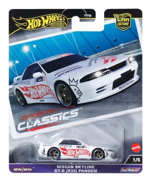 Hot Wheels Premium Car Modern Classics Nissan Skyline GT-R (R32) Pandem