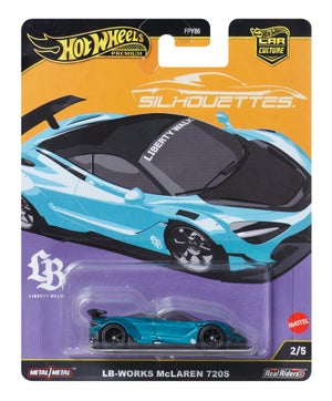 Hot Wheels Premium Car Silhouettes LB McLaren 720S