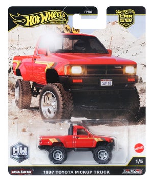 Hot Wheels Premium Car Off Road 1987 Toyota Pickup Truck