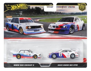 Hot Wheels Premium 2-Pack 2025 Mix 2 BMW E46 GTR & BMW 320 GRP5