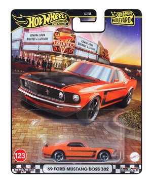 Hot Wheels Premium Boulevard Mix 2 69 Ford Mustang Boss 302