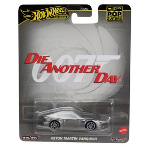 Hot Wheels Premium Pop Culture James Bond Aston Martin Vanquish (Die Another Day)