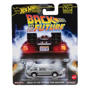 Hot Wheels Premium Pop Culture Back to the Future 40th Anniversary DeLorean DMC12