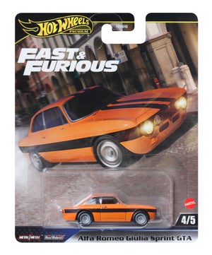 Hot Wheels Premium Fast & Furious Mix 2 Alfa Romeo Gulia Sprint GTA
