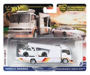 Hot Wheels Premium Team Transport Mix 2 Japan Double Decker Hauler