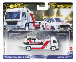 Hot Wheels Premium Team Transport Mix 3 73 Honda Civic Custom