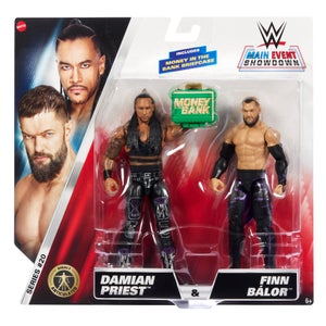 WWE Main Event Showdown 2-Pack Series 20 Damian Preist & Finn Balor Action Figures (6")