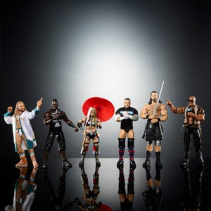WWE Elite Series 115 Complete 6-Pack Action Figure Bundle (6")