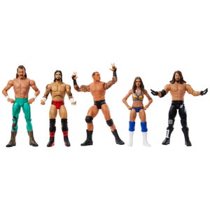 WWE Main Event Series 154 Complete 5-Pack Action Figure Bundle (6")