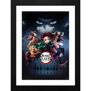 Demon Slayer Slayers 30 x 40cm Framed Collector Print