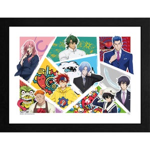 SK8 the Infinity Group 30 x 40cm Framed Collector Print