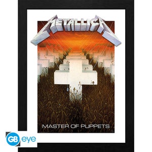 Metallica Master of Puppets 30 x 40cm Framed Collector Print