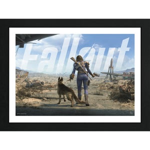 Fallout Female Sole Survivor 30 x 40cm Framed Collector Print