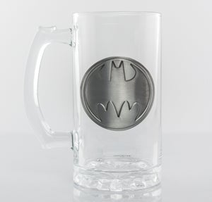 DC Comics Batman Logo 500ml Glass Tankard