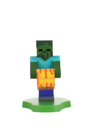 Cable Guys Holdems Minecraft Zombie Mini Phone Stand and Device Holder