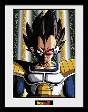 Dragon Ball Vegeta 30 x 40cm Framed Collector Print