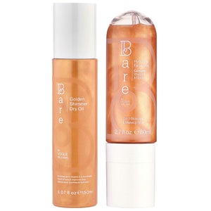 Bare by Vogue Duo: Body Golden Shimmer Dry Oil 150ml & Face Hydrating Facial Mist 80ml