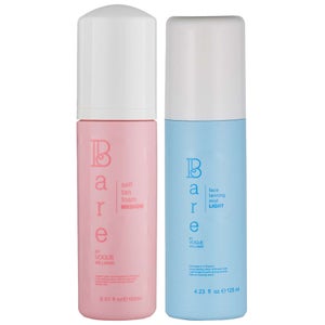 Bare by Vogue Duo: Face Tanning Mist Light 125ml & Body Self Tan Foam Medium 150ml