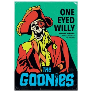 The Goonies 40th Anniversary One Eyed Willy Art Print