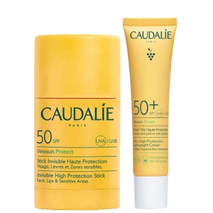 Caudalie Duo: Vinosun Protect Invisible Stick SPF50 15g, Vinosun Very High Protection Lightweight Cream SPF50+ 40ml