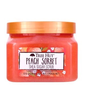 Tree Hut Body Scrubs Peach Sorbet Shea Sugar Scrub 510g
