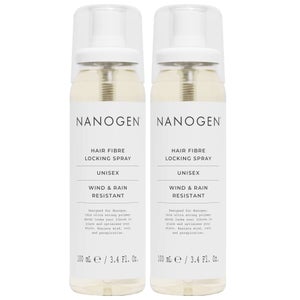 Nanogen Duo: Thickening Styling Hair Fibre Locking Spray 100ml x 2