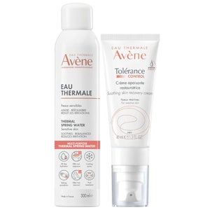 Avène Duo: Thermal Spring Water Spray 300ml, Control Soothing Skin Recovery Cream 40ml