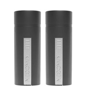 Nanogen Duo: Keratin Thickening Hair Fibres 2 Month Medium Brown 30g, Keratin Thickening Hair Fibres 2 Month Dark Brown 30g